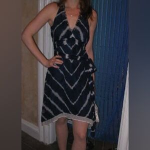 BCBG Tie Dye Asymmetrical Dress Size 2